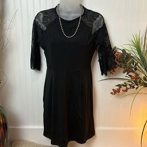 Lace Black Dress